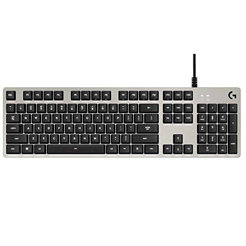 Image of Logitech 920-008476 G413 "US INT'L Layout" Mechanical Gaming Keyboard - Silver