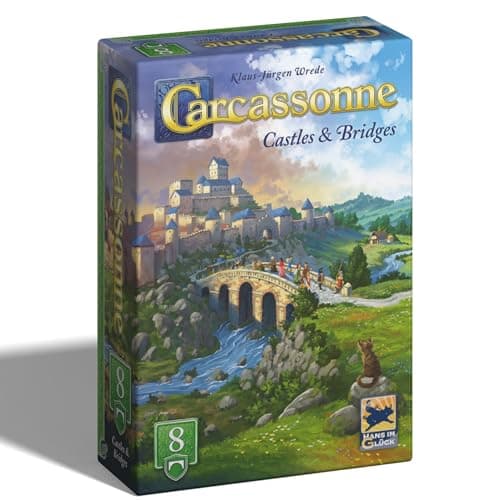 Image of Hans im Gluck | Carcassonne: Castles & Bridges Expansion 8 Refresh | Board Game Expansion | Ages 7+ | 2-5 Players | 45 Minutes Playing Time