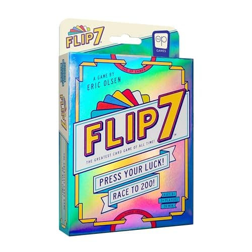 Image of USAopoly | Flip 7 | Party Card Game | Ages 8+ | 3+ Players | 20 Minutes Playing Time, New