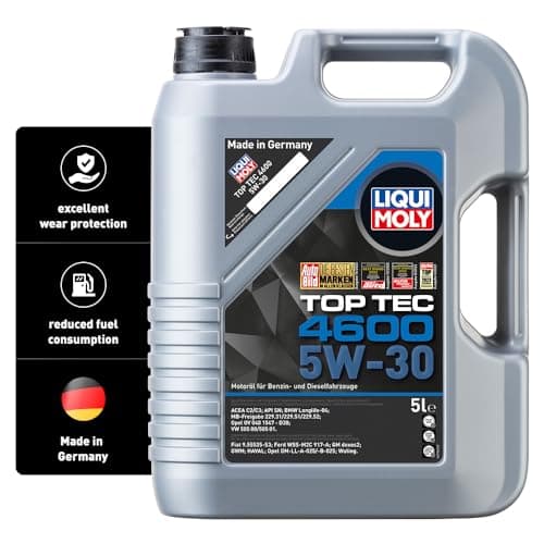 Image of LIQUI MOLY Top Tec 4600 5W-30 | 5 L | Synthesis technology motor oil | SKU: 2316
