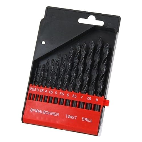Image of Neilsen CT0513 13pc HSS Drill Set, Suitable for Metal/Plastic/Wood and some Masonry, Sizes: 2 | 2.5 | 3 | 3.5 | 4 | 4.5 | 5 | 5.5 | 6 | 6.5 | 7 | 7.5 | 8mm