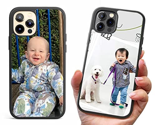 Image of Personalised Phone Case For Apple iPhone 12 Mini, Personalised Image/Picture/Photo Custom Design Soft TPU Rubber Phone Case for iPhone 12 Mini (iPhone 12 Mini (5.4"))