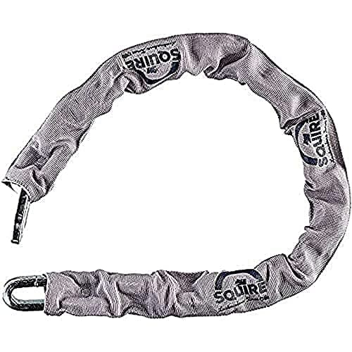 Image of Henry Squire Y Hardened Steel Security Chain with Grey Sleeve, 900 mm Chain (Length) x 10 mm Link (Diameter)