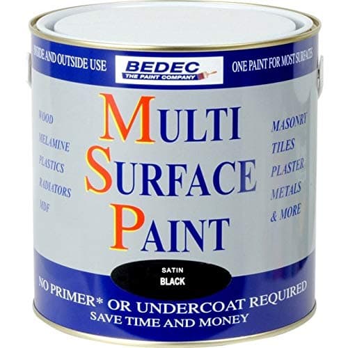Image of Bedec Multi Surface Paint Soft Matt Anthracite Grey 2.5lt
