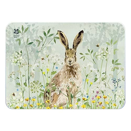 Image of National Trust Nature Collection Large Worktop Saver, 50cm x 40cm, Hare