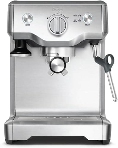Image of Sage - The Duo-Temp Pro - Bean to Cup Coffee Machine with Milk Frother - Precise Espresso-Extraction 1600 W - Easy to Use Manual Espresso Machine - Portafilter and Milk Jug - Brushed Stainless Steel