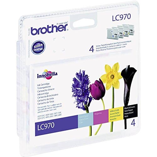 Image of Brother LC970 Value Pack - Print cartridge - 1 x black, yellow, cyan, magenta