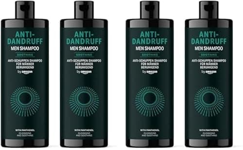 Image of by Amazon Men’s Anti-Dandruff Shampoo, 2 x 400 ml (Pack of 2)