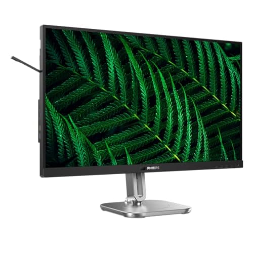 Image of Philips 27B2G5601-27 inch Quad HD monitor, height adjustable, speakers, Adaptive Sync (2560x1440, 100 Hz, 2x HDMI 1.4, 1x DisplayPort 1.2, USB-C (100W PD), USB Hub, RJ45) dark gray