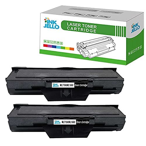 Image of InkJello Compatible Toner Cartridges Replacement for Samsung ML-1660 ML-1665 ML-1670 ML-1675 ML-1860 ML-1865 ML-1865W SCX-3200 SCX-3205 SCX-3205W MLT-D1042S (Black, 2-Pack)