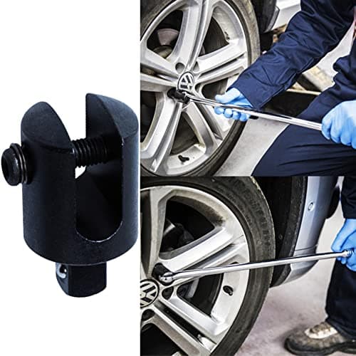 Image of NTI BlueSpot Power Bar 1/2 inch Drive Replacement Head Strong Flex Breaker Wheel Wrench Socket DIY Extension Mechanics CRV Knuckle Hand Tools UK Free P&P, Black