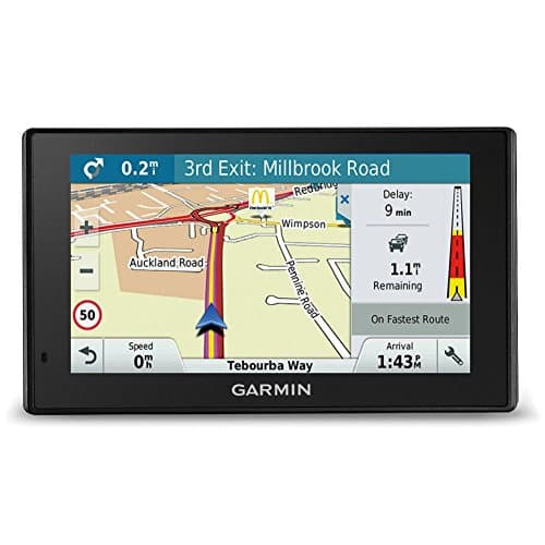 Image of Garmin DriveSmart 51LMT-S 5 Inch Sat Nav with Lifetime Map Updates for UK and Ireland, Free Live Traffic and Built-In Wi-Fi (Renewed)