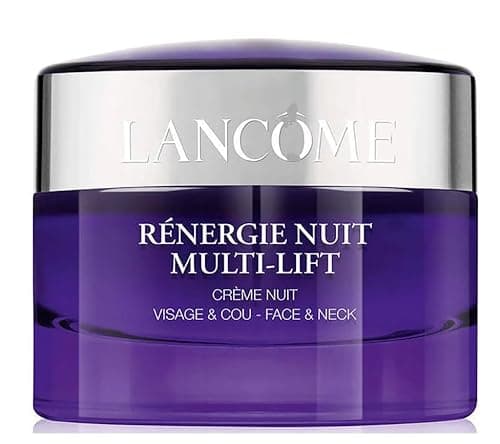 Image of L ancom's Renergie Nuit Multi-Lift creme nuit face &neck travel Size night cream 15ml