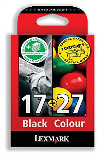 Image of Lexmark Combo-Pack 17, 27 Black and Colour Moderate Use Print Cartridges