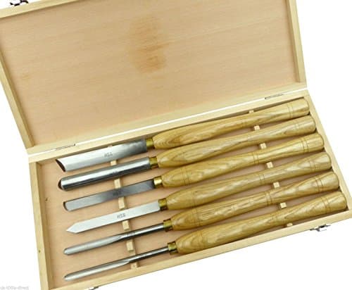 Image of Quality 6pc HSS Wood Turning/Lathe Chisel Set Carpentry Etc New TZ WW058