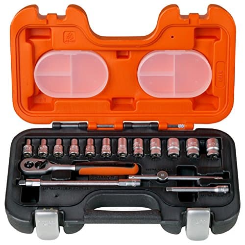 Image of Bahco S160 S160 Socket Set 16-Piece 1/4-Inch Drive