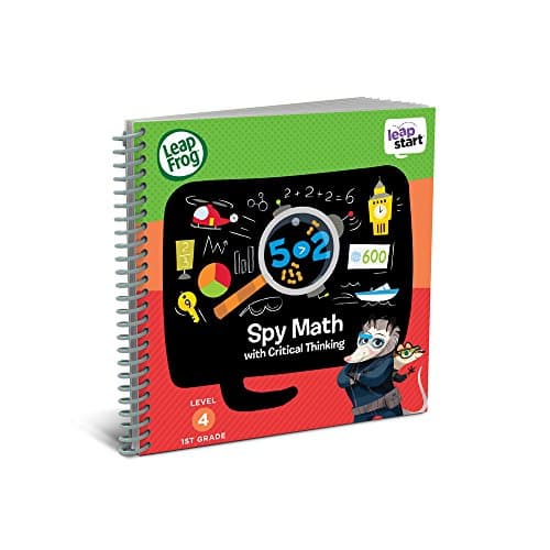 Image of LeapFrog 21612 LeapStart Year 1 Spy Maths and Critical Thinking Activity Book