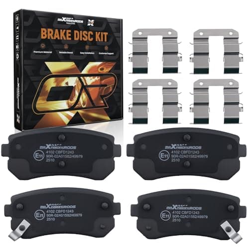 Image of maXpeedingrods Brake Pads Set Rear for Hyundai Accent i20 i30 ix35 Kia Ceed Rio Sportage 58302D7A00 583021KA30