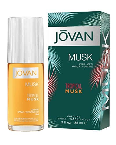 Image of Jovan Tropical Musk Cologne for Men, Multicolor, Aromatic, 88 ml (Pack of 1)