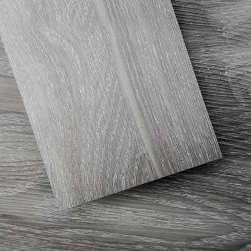 Image of Art3d Peel and Stick Floor Tile Vinyl Wood Plank 54 Sq.Ft, Light Grey, Rigid Surface Hard Core Easy DIY Self-Adhesive Flooring