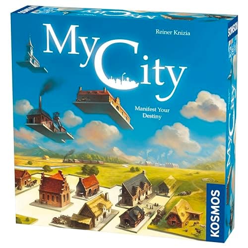 Image of Thames & Kosmos My City - Manifest Your Destiny, Decision-Making Board Game, Board Games for Family Night, Ideal for Adults and Kids, For 2 to 4 Players, Age 10+