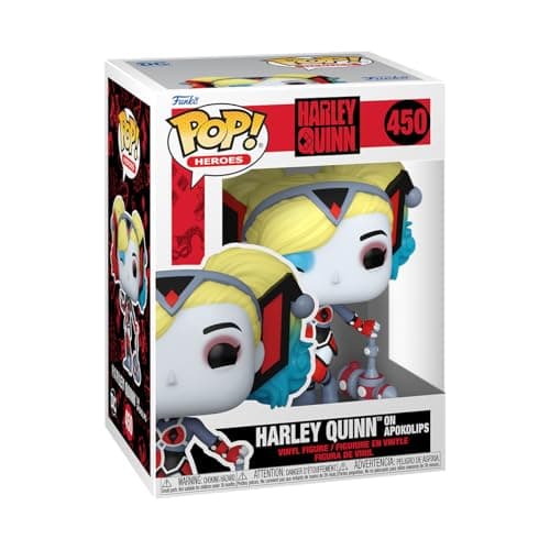 Image of Funko Pop! Heroes: DC - Harley Quinn - (Apokolips) - Collectable Vinyl Figure - Gift Idea - Official Merchandise - Toys for Kids & Adults - Comic Books Fans - Model Figure for Collectors and Display