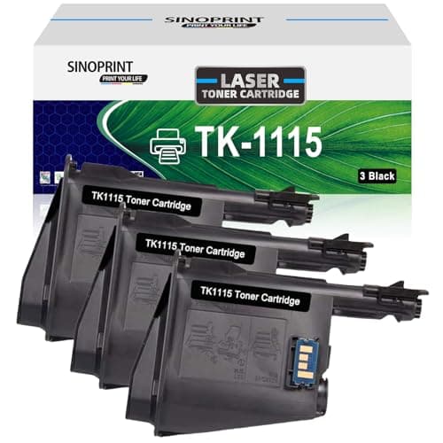 Image of SINOPRINT TK1115 Toner Cartridges Replacement for Kyocera TK-1115 TK1115 Toner ,for Kyocera FS1041 FS1220MFP FS1320MFP FS-1041 FS-1220MFP FS-1320MFP FS-1220-MFP FS-1320-MFP Printers( 3 Black)