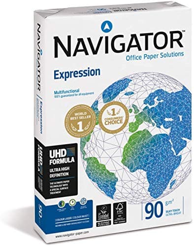Image of NAVIGATOR 2XNavigator Expression Multifunctional Paper Extra Smooth Ream-Wrapped 90gsm A4 White Ref NEX0900024 [500 Sheets]