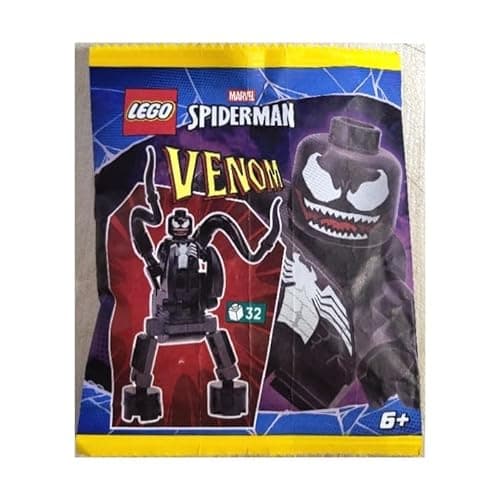 Image of LEGO Marvel Super Heroes Venom with Mech Minifigure Paper Bag Set L0002282