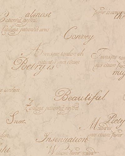 Image of Boutique Concrete Script Gold Textured Plain Wallpaper