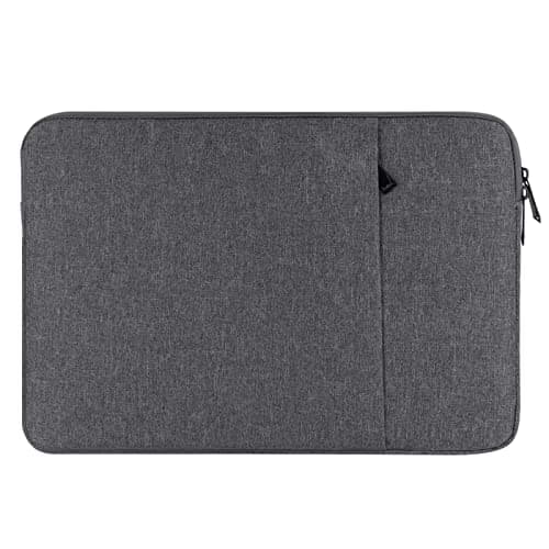Image of Chelory 14 Inch Laptop Sleeve for 13 Inch MacBook Air Pro 14 inch MacBook Pro, 13 13.3 13.6 14 Inch Notebook Ultrabook Computer Bag Shockproof Protective Cover iPad Tablet Carrying Case, Dark Gray