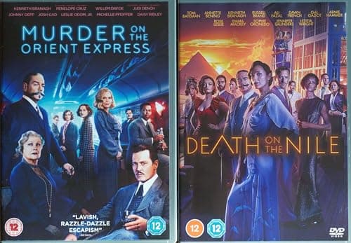 Image of HERCULES POIROT 1-2 COLLECTION / 1. MURDER ON THE ORIENT EXPRESS / 2. DEATH ON THE NILE = ULTIMATE 2x DVD SET