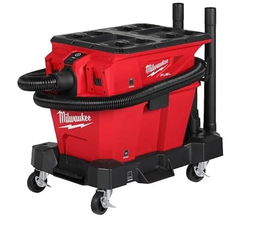 Image of Milwaukee M18F2VC23LG2-0 18V M18 Fuel Cordless Brushless Nexus Dual Battery L-Class Vacuum 23L Bare Unit, Black