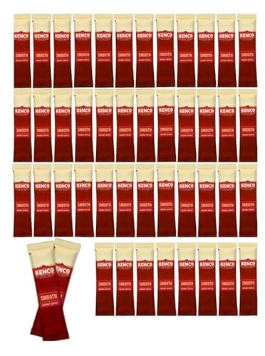 Image of 50x Kenco Smooth Instant Coffee Sachets, Each Stick 1.8g (SOLD LOOSE)