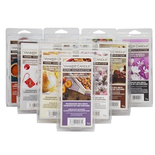 Image of Yankee Candle Wax Melts Scented Fragrances, Cubes for Home Office - 3 Pack