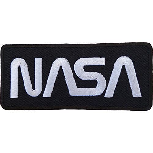 Image of NASA Patch Astronaut Fancy Dress Costume Embroidered Sew/Iron On Badge Logo