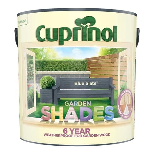 Image of Cuprinol Garden Shades Wood Paint - Blue Slate - 2.5L