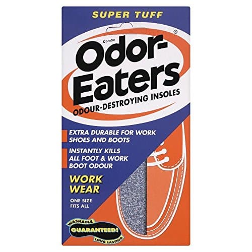 Image of Odor Eaters Super Tuff Insoles | Charcoal Layer | Odour Control & Destroying | x6 Pack