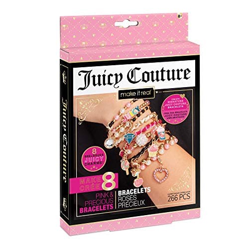 Image of Make It Real Juicy Couture Bracelet Making Kit - Pink and Precious - Gifts for girls