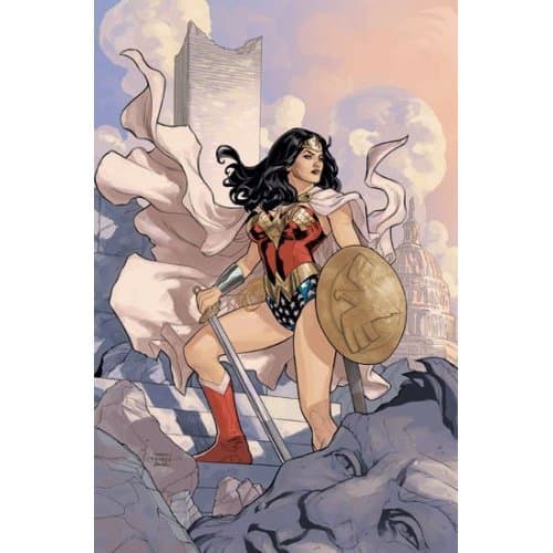 Image of DC Comics Wonder Woman #13 Poster (Rolled) By Terry Dodson & Rachel Dodson 24" x 36"