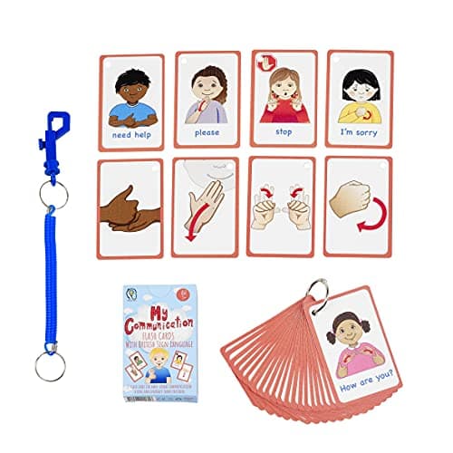 Image of My Communication BSL Cards For Speech Delay Non-Verbal or deaf Children and adults. 27 Visual Aid Cards, Special Ed, SEN Autism Resource