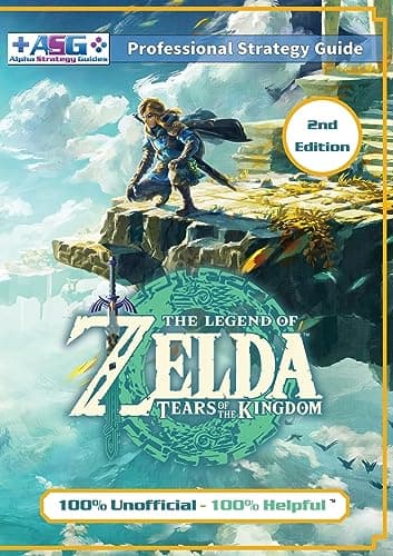 Image of The Legend of Zelda Tears of the Kingdom Strategy Guide Book (2nd Edition - Full Color): 100% Unofficial - 100% Helpful Walkthrough