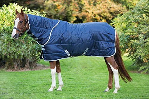 Image of Horseware Amigo Insulator Plus 200g Medium Stable Rug 6-0" Navy/Silver