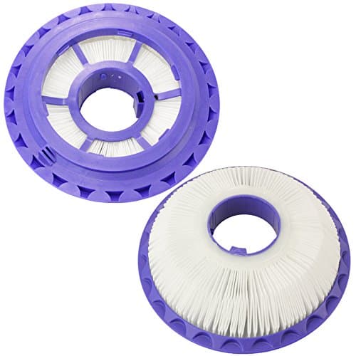 Image of SPARES2GO Post Motor Filter for Dyson DC55 ERP Total Clean Vacuum Cleaner (Pack of 2)