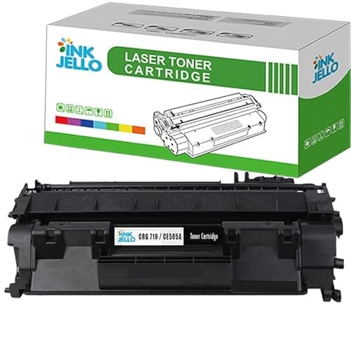 Image of Inkjello CRG 719 Toner Cartridge Replacement For Canon i-SENSYS LBP251dw LBP252dw LBP253x LBP6300dn LBP6310dn LBP6650dn LBP6670dn LBP6680x MF411dw Black (1 Pack)