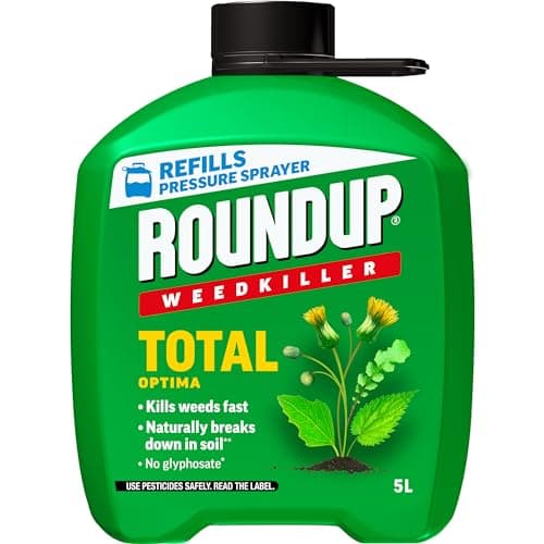 Image of Roundup Weedkiller Total Optima, pump spray, 5 litre REFILL