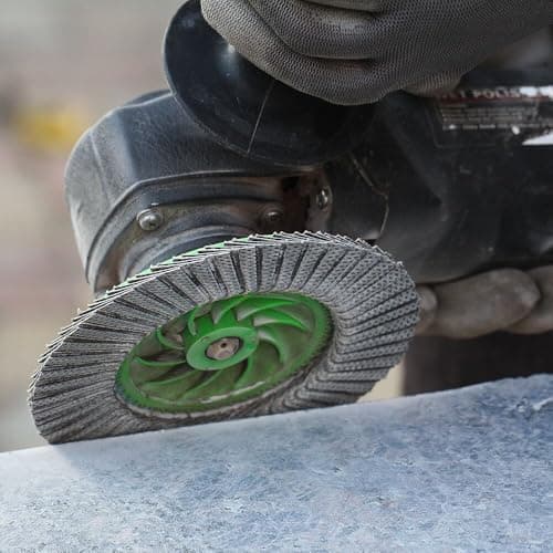 Image of klenbo 115MM Diamond Flap Disc Wheel Apply Angle Grinder for Glass Metal ceramic Tile Marble and Granite Polishing Grinding Wheel 115x22.23mm (#400)