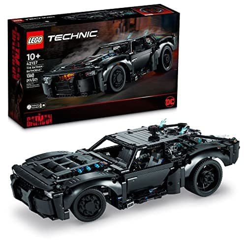 Image of LEGO Technic The Batman – Batmobile 42127 Building Kit; Make a Model Replica of The Batmobile; for Ages 10+ (1,360 Pieces)