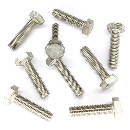 Image of M12 1.75 A4 STAINLESS STEEL MARINE BOLTS GRADE SET SCREWS FULLY THREADED (PACK OF 5) (M12 X 40mm)