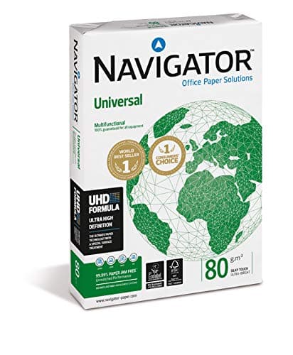 Image of Navigator Universal Paper Multifunctional Ream-Wrapped 80gsm A3 White Ref NAV1017 [500 Sheets]